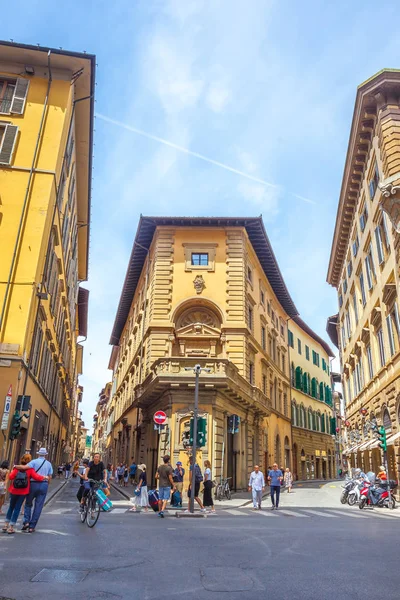 Florence Italy 2018 Streets Old Florence — Stock Photo, Image