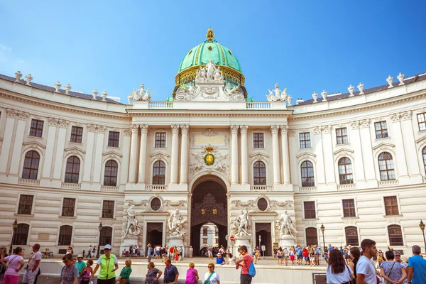 Wien Österrike 2018 Häst Och Vagn Eller Fiaker — Stockfoto