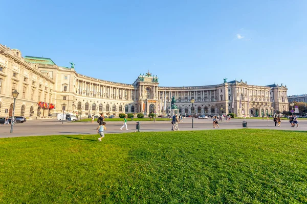 Viena Austria 2018 Palacio Hofburg Palacio Situado Viena — Foto de Stock