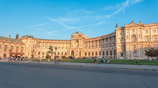 Viena Austria 2018 Palacio Hofburg Palacio Situado Viena — Foto de Stock