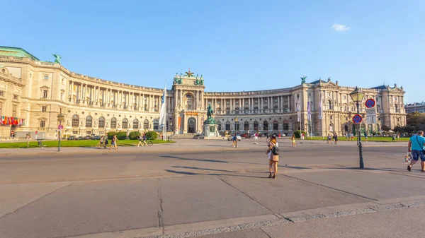 Viena Austria 2018 Palacio Hofburg Palacio Situado Viena — Foto de Stock