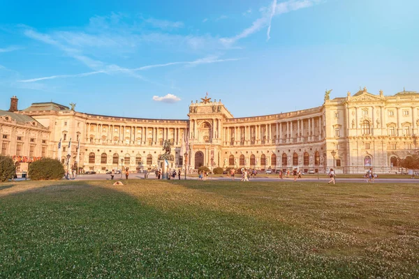 维也纳 奥地利 2018 霍夫堡宫是位于维也纳的宫殿 — 图库照片