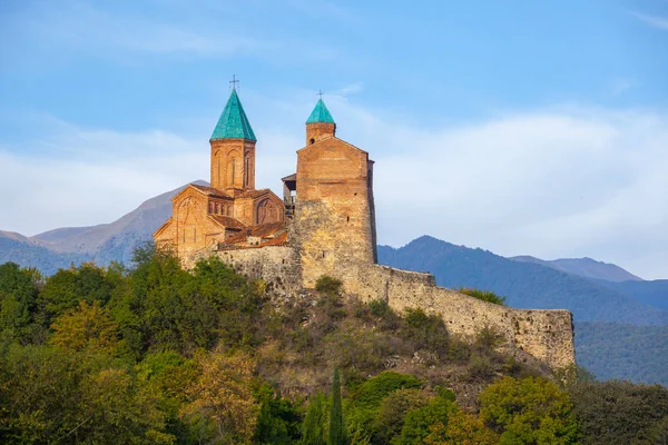 Complejo Monasterio Gremi Residencia Real Georgia Situado Región Kakheti Cerca — Foto de Stock