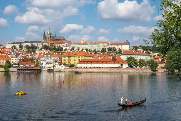 Prag Tschechische Republik 2018 Blick Auf Den Fluss Vitava Prag — Stockfoto