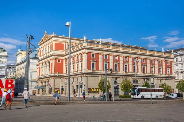 Wiedeń Austria 2018 Widok Jednego Europy Najbardziej Piękne Miasto Wiedeń — Zdjęcie stockowe