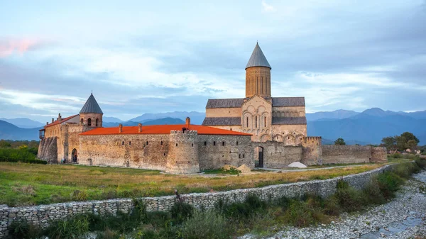 Vista Mosteiro Alaverdi Mosteiro Ortodoxo Oriental Georgiano Região Caquétia Leste — Fotografia de Stock