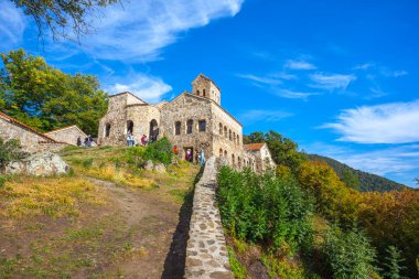 Nekresi, Gürcistan 30.09.2018: Nekresi, tarihi: Kakheti manastırda.