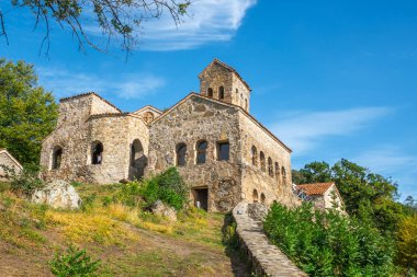nekresi, tarihi manastırda: kakheti, georgia.
