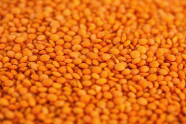 kırmızı mercimek oluşturan bir arka plan deseni, sağlıklı gıda.