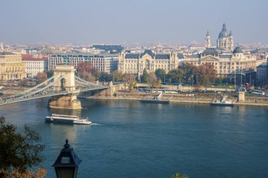 Tuna Nehri Budapeşte güzel görünümü