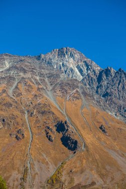 Güzel dağlar Dariali Gorge, Gürcistan Kafkasya