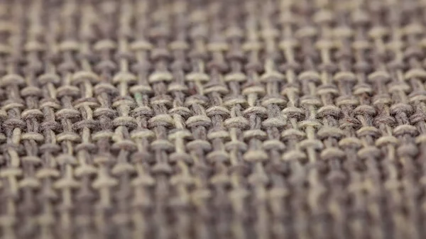 Textura tecido de lona marrom como fundo, saco — Fotografia de Stock