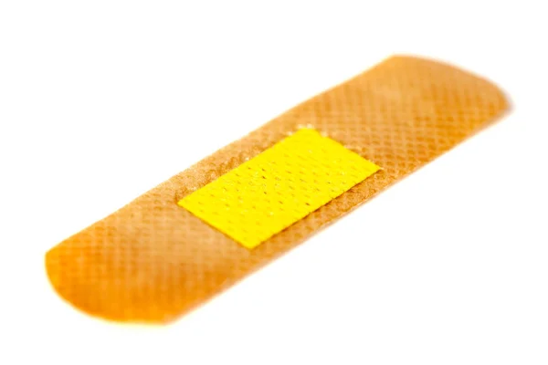 Medical adhesive bandage isolated on white background — Stock Photo, Image