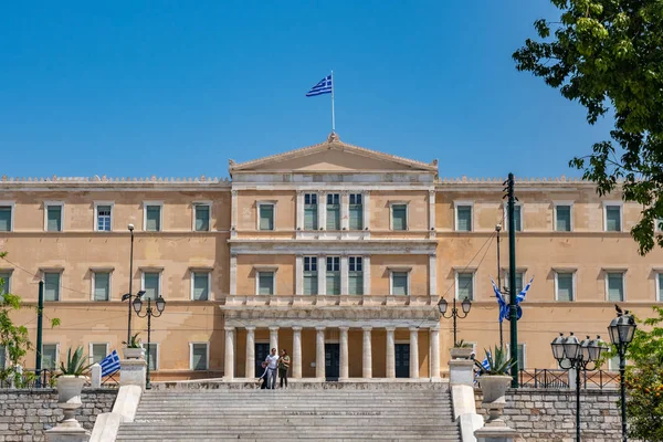 Atenas, Grecia - 27.04.2019: Residencia oficial del Presidente — Foto de Stock