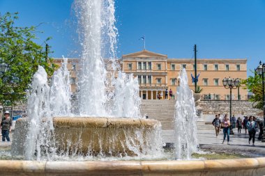 Atina, Yunanistan - 27.04.2019: Cumhurbaşkanı'nın resmi konutu