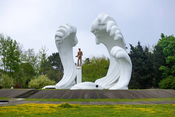 Monumento conmemorativo de la Segunda Guerra Mundial — Foto de Stock