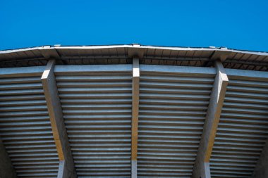 tiflis futbol stadyumunun dışarıdan adımları