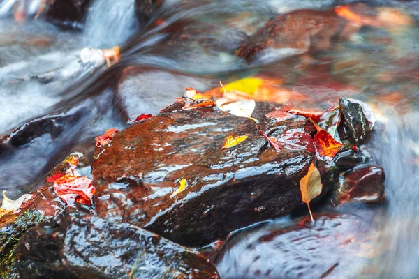 Scenic waterfall view in Dariali gorge in autumn, Gveleti waterf Stock Picture