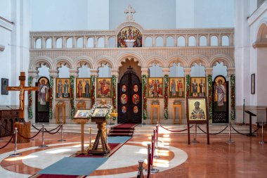 Poti soboro Katedrali 'nin interer. Bu bir Gürcü Ortodoks Chur