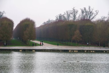 Versailles Ünlü Sarayı'nda Güzel Bahçe (Chateau de Ve