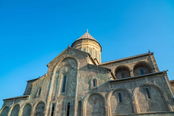 Собор Светицховели (объект Всемирного наследия ЮНЕСКО) в Мцхете — стоковое фото