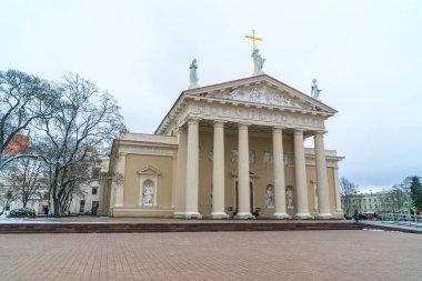Vilnius, Lietuva - 05.01.2019: Vilnius Katedrali m