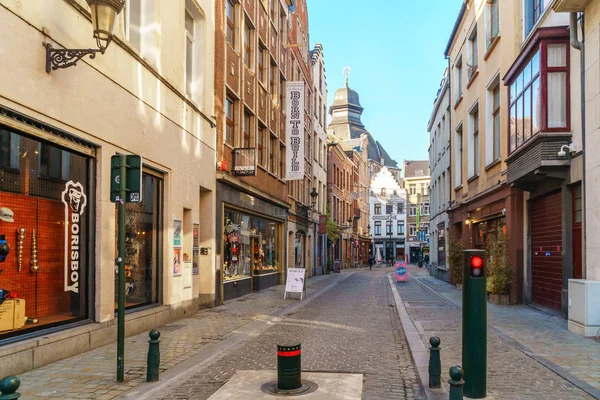 Bruxelles, Belgio - 21.01.2019: Vista sulla città vecchia di Bruss — Foto Stock