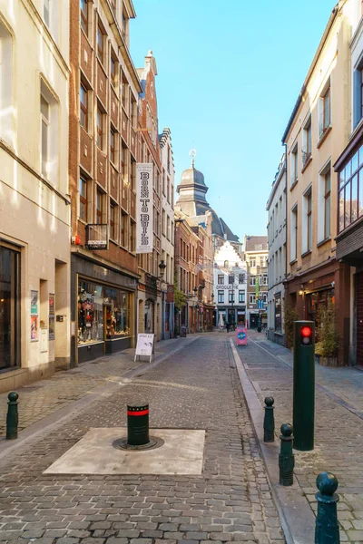 Bruxelles, Belgio - 21.01.2019: Vista sulla città vecchia di Bruss — Foto Stock