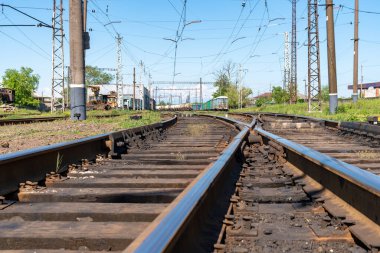 Tren yolu tabelaları, semaforlar ve demiryolu geçişleri, Poti, Georgia