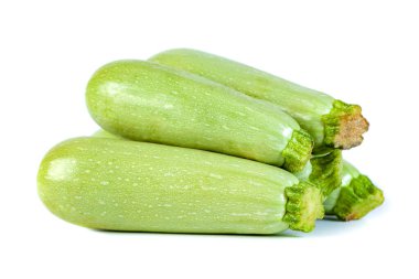 Kabak kabağı kabağı beyaz arka planda izole edilmiş, taze yiyecek.