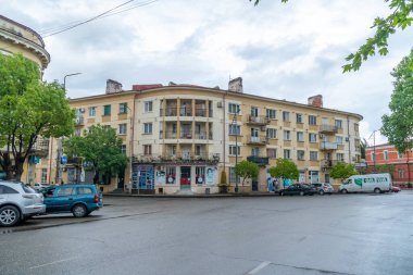 Poti, Gürcistan - 20 Haziran 2020: Güzel şehir Poti, Gürcistan