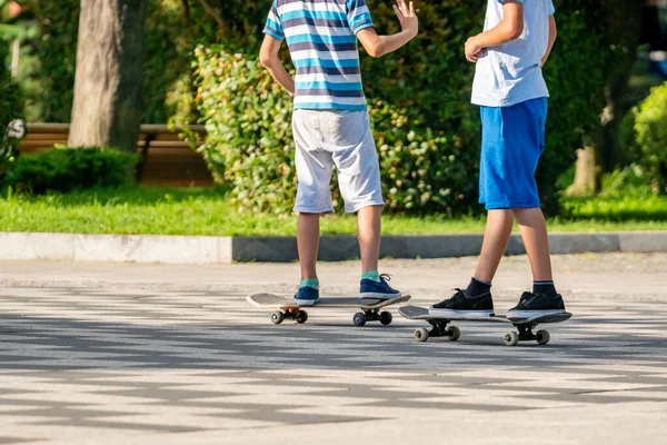 Joven Patinador Parque Batumi Vida Deportiva Gente — Foto de Stock