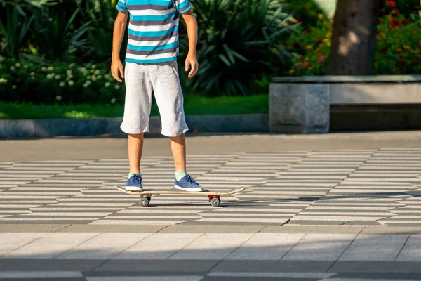 Young Skateboarder Batumi Park Sport Life People — Stock Photo, Image