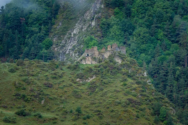 Castillo Kacho Torre Kachu Alto Khevsureti Región Montañosa Georgia — Foto de Stock