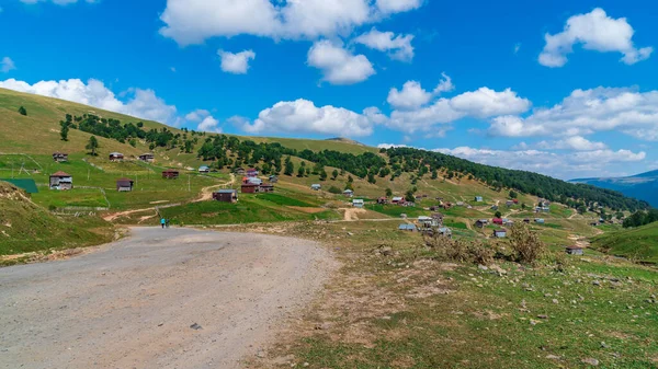 Krásná Horská Krajina Ajaře Village Krásném Údolí Georgia — Stock fotografie