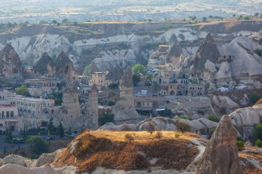 Kapadokya 'daki volkanik kaya oluşumları antik Hıristiyanların ikamet ettikleri yer. Seyahat