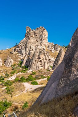 Kapadokya 'daki volkanik kaya oluşumları antik Hıristiyanların ikamet ettikleri yer. Seyahat