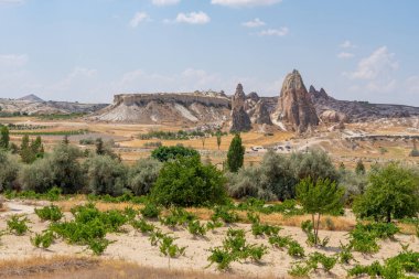 Kapadokya 'daki volkanik kaya oluşumları antik Hıristiyanların ikamet ettikleri yer. Seyahat