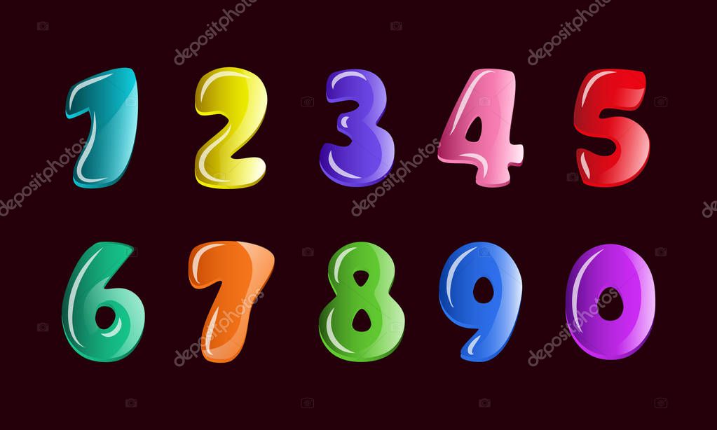 Draw Numbers Template from st4.depositphotos.com