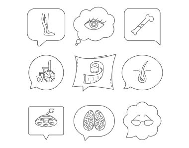 Damar varis, Nöroloji ve trichology simgeler.