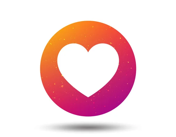 Hjärta ikon. Romantisk kärlek tecken. — Stock vektor