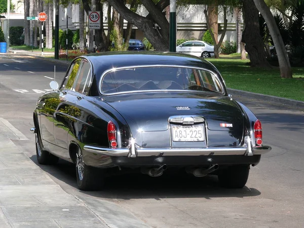 Lima Perú Febrero 2011 Vista Trasera Lateral Jaguar Mark Color — Foto de Stock