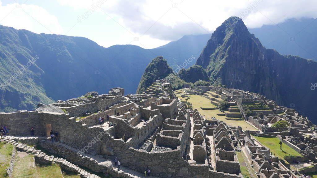 Machu Picchu, the 15th century site