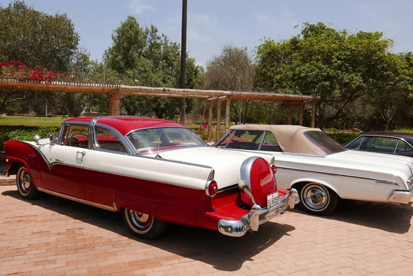 Lima Peru Novembro 2017 Visão Traseira Lateral Ford Fairlane Crown — Fotografia de Stock