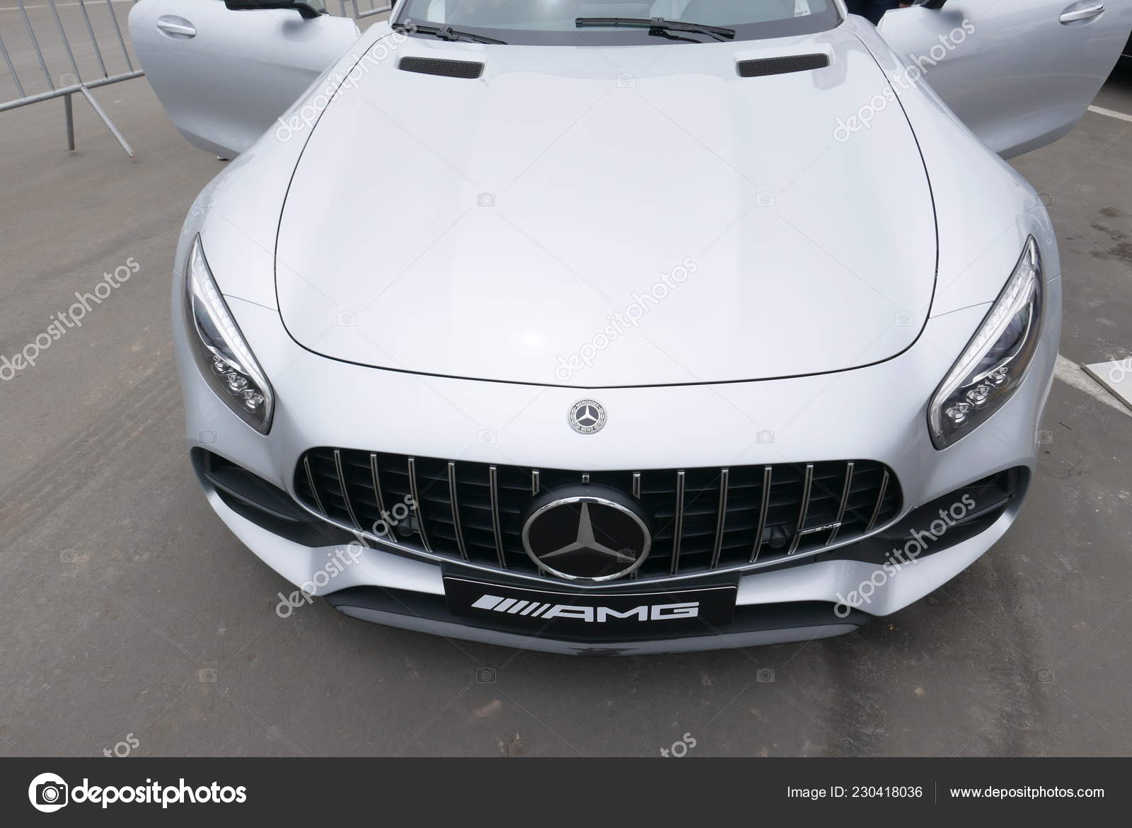 Лима Перу Сентября 2018 Года Новый Mercedes Amg Битумбо.