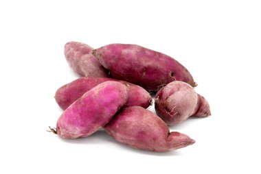 izole tatlı mor patates