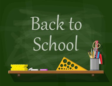 Tahta çerçeveli Yeşil Kiremit tahtası.