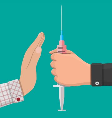 İlaç şırınga uyuşturucu satıcısı el verir