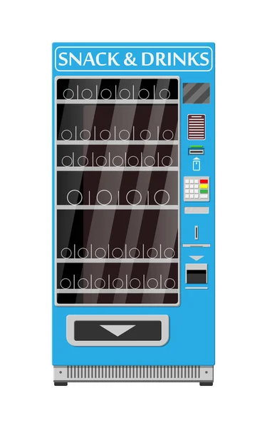Lege automatische verkoopautomaat — Stockvector