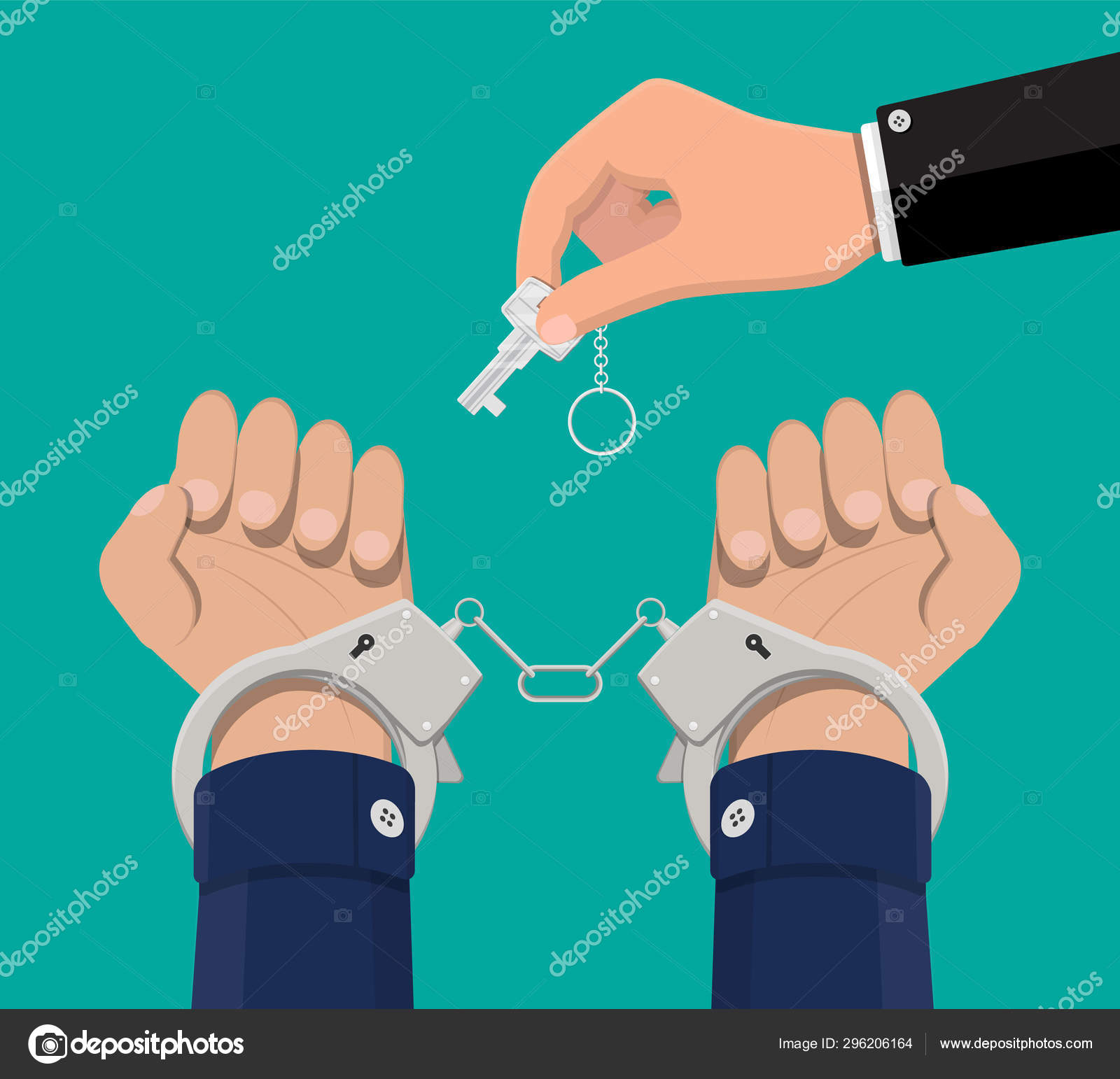 Manos encadenadas imágenes de stock de arte vectorial | Depositphotos Manos encadenadas imágenes de stock de arte vectorial | Depositphotos